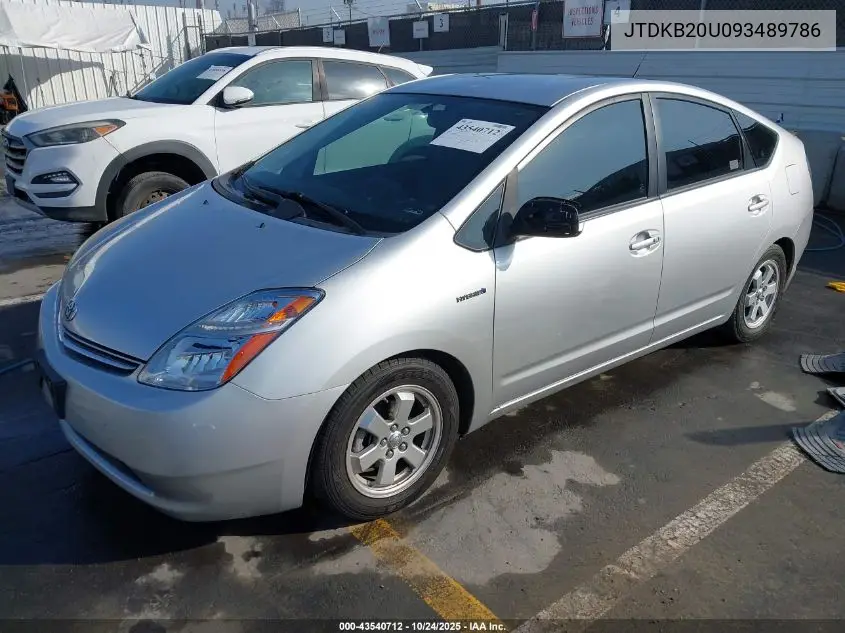 JTDKB20U093489786 2009 Toyota Prius