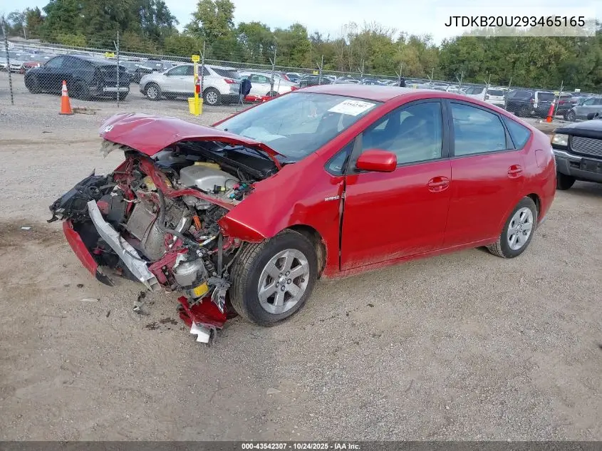 JTDKB20U293465165 2009 Toyota Prius