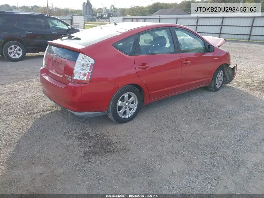 JTDKB20U293465165 2009 Toyota Prius