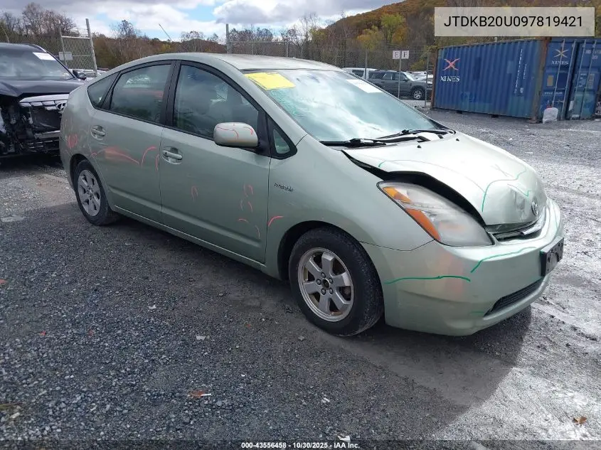 JTDKB20U097819421 2009 Toyota Prius