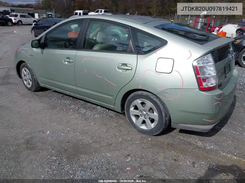 JTDKB20U097819421 2009 Toyota Prius