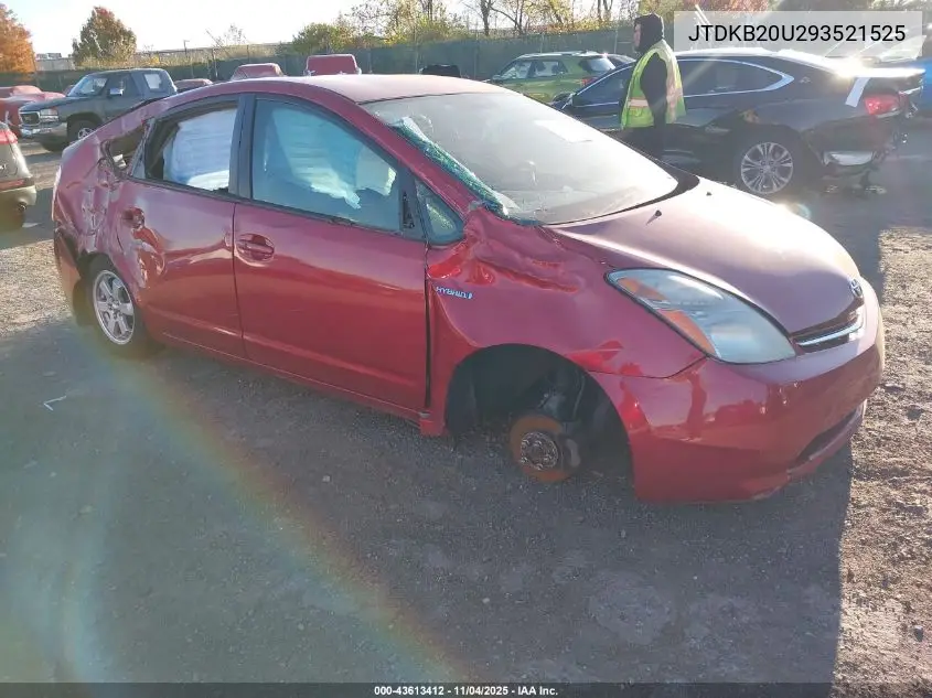 JTDKB20U293521525 2009 Toyota Prius