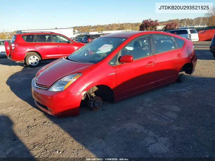 JTDKB20U293521525 2009 Toyota Prius