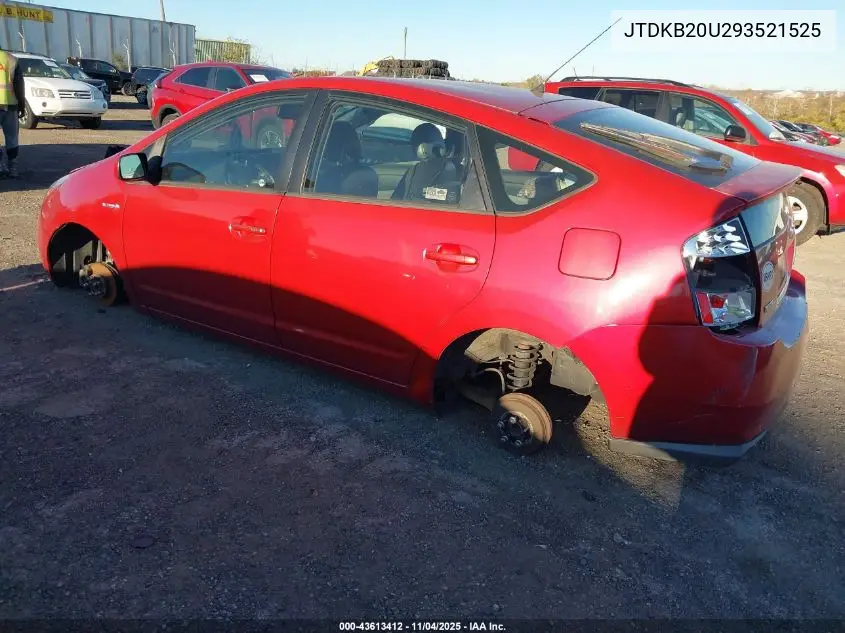 JTDKB20U293521525 2009 Toyota Prius