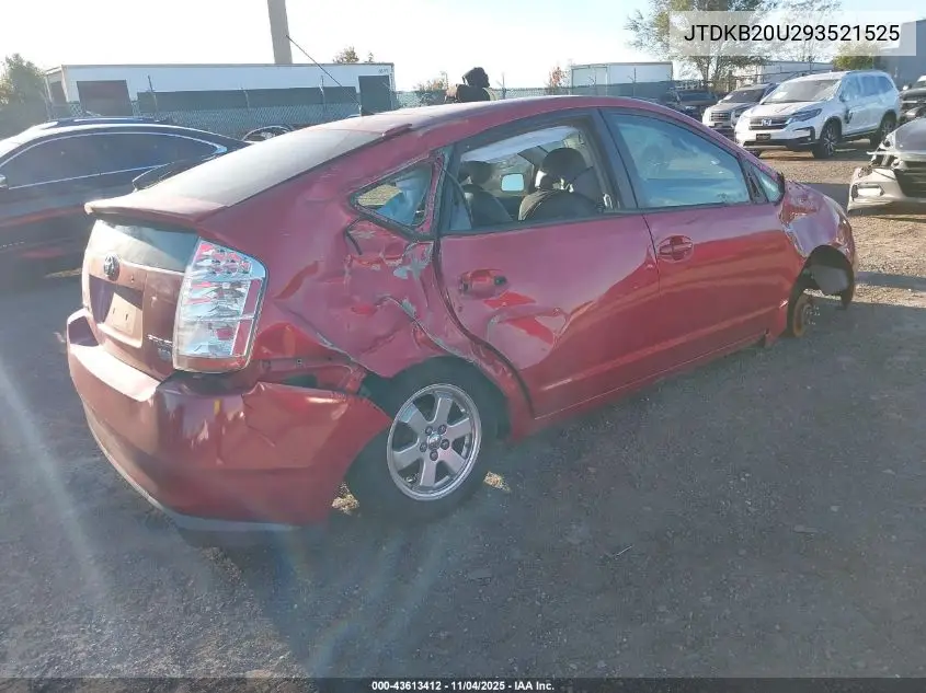 JTDKB20U293521525 2009 Toyota Prius