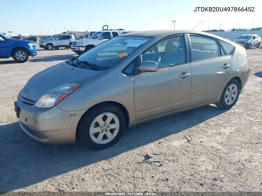 JTDKB20U497866452 2009 Toyota Prius