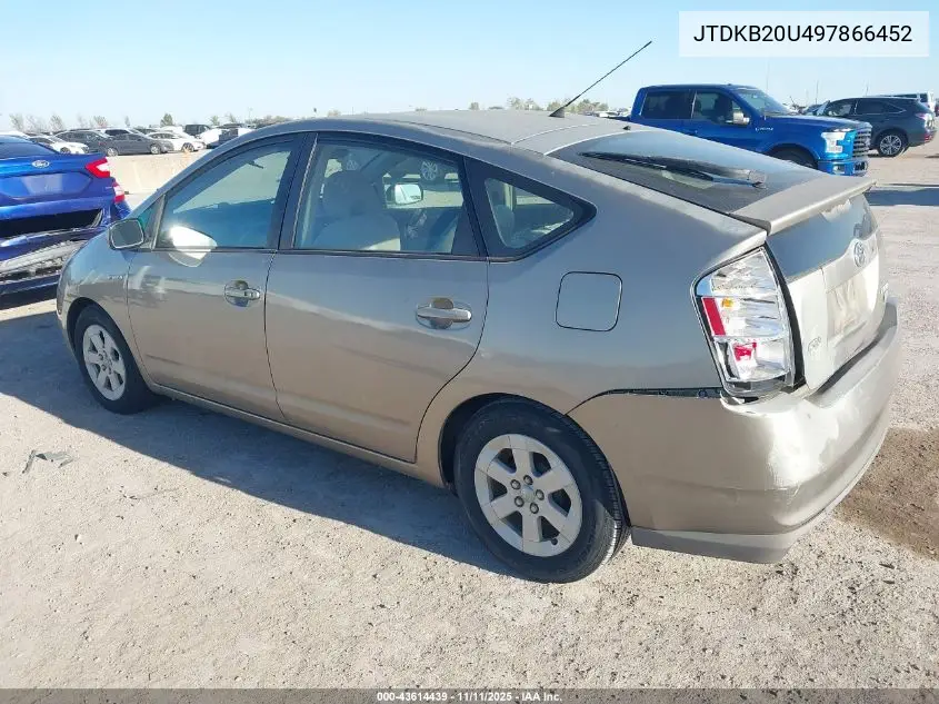 JTDKB20U497866452 2009 Toyota Prius