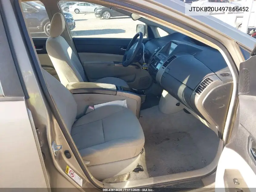 JTDKB20U497866452 2009 Toyota Prius
