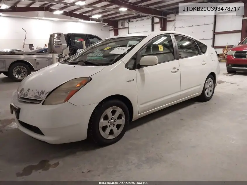 JTDKB20U393478717 2009 Toyota Prius