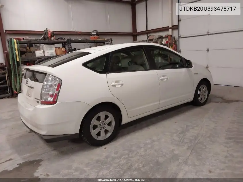 JTDKB20U393478717 2009 Toyota Prius