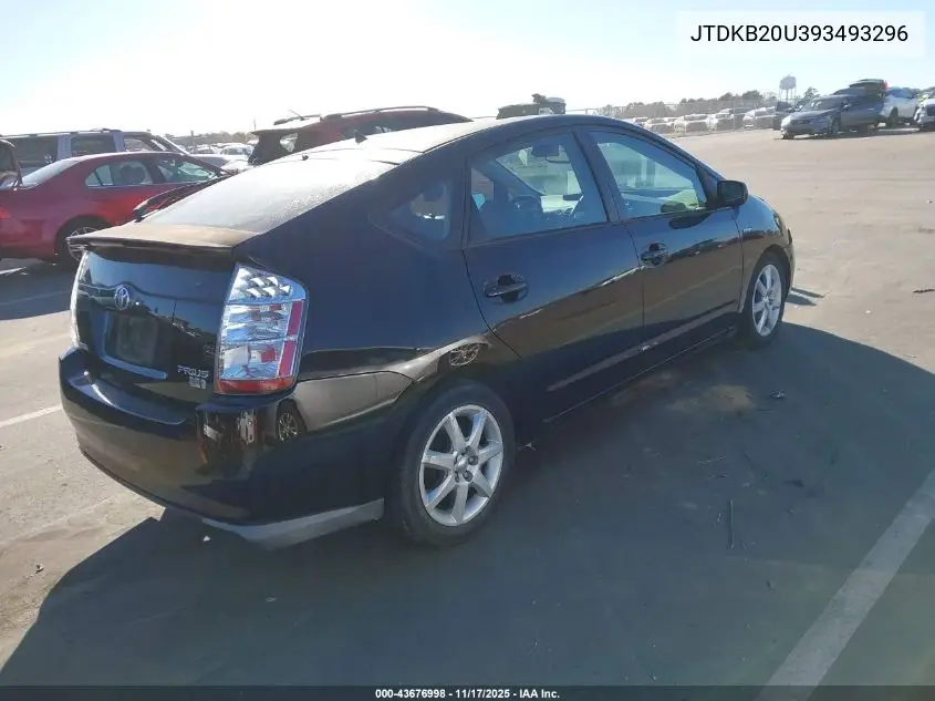JTDKB20U393493296 2009 Toyota Prius Touring