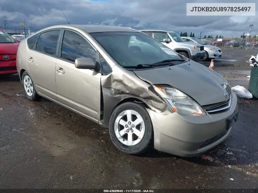 JTDKB20U897825497 2009 Toyota Prius