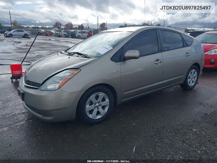 JTDKB20U897825497 2009 Toyota Prius