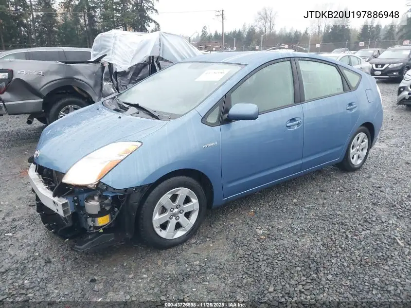 JTDKB20U197886948 2009 Toyota Prius