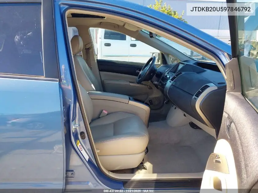 JTDKB20U597846792 2009 Toyota Prius
