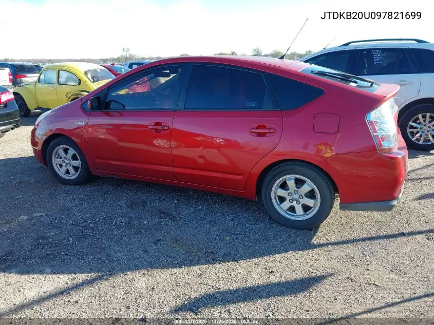 JTDKB20U097821699 2009 Toyota Prius