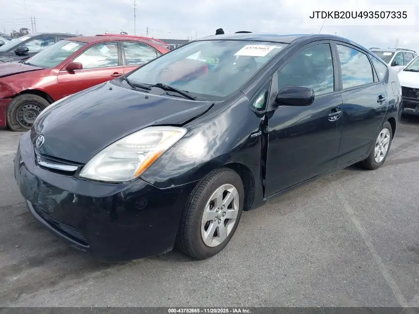JTDKB20U493507335 2009 Toyota Prius