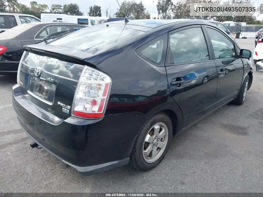 JTDKB20U493507335 2009 Toyota Prius