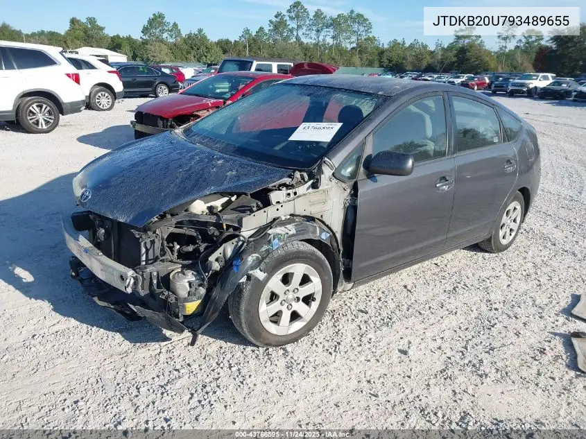 JTDKB20U793489655 2009 Toyota Prius