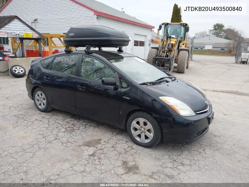 JTDKB20U493500840 2009 Toyota Prius