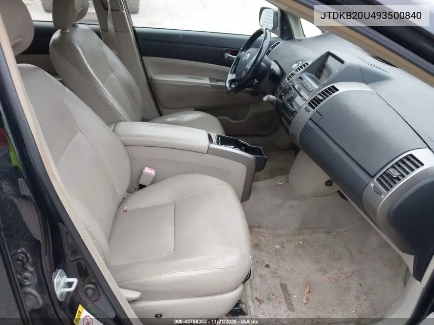 JTDKB20U493500840 2009 Toyota Prius