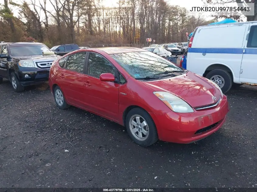JTDKB20U997854443 2009 Toyota Prius