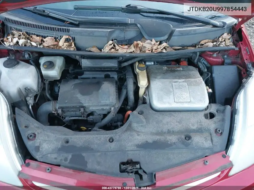 JTDKB20U997854443 2009 Toyota Prius