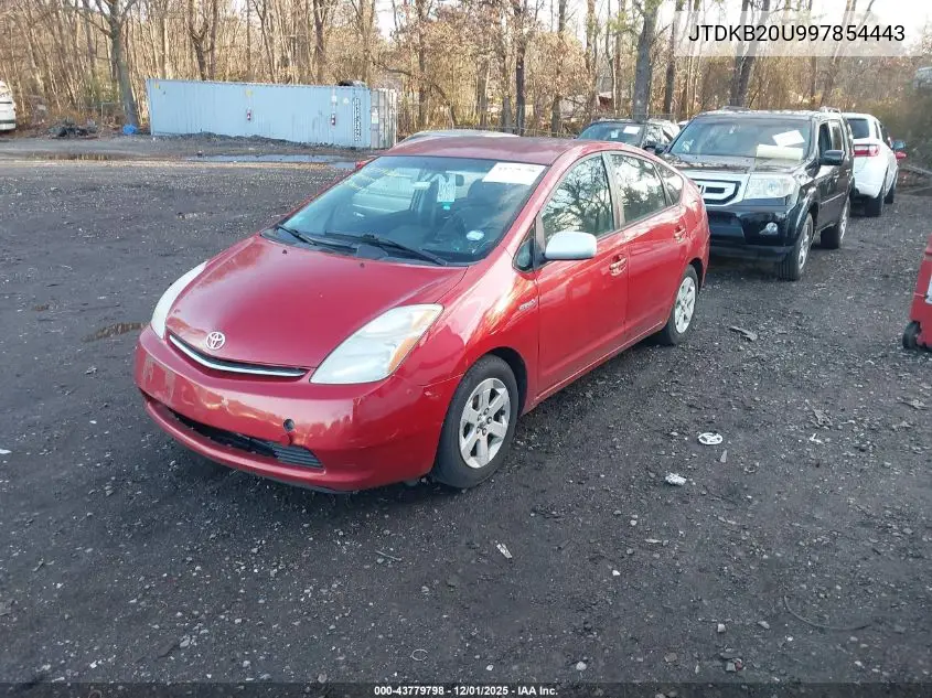 JTDKB20U997854443 2009 Toyota Prius