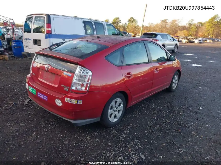 JTDKB20U997854443 2009 Toyota Prius