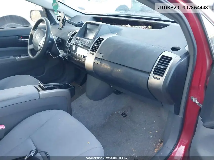 JTDKB20U997854443 2009 Toyota Prius