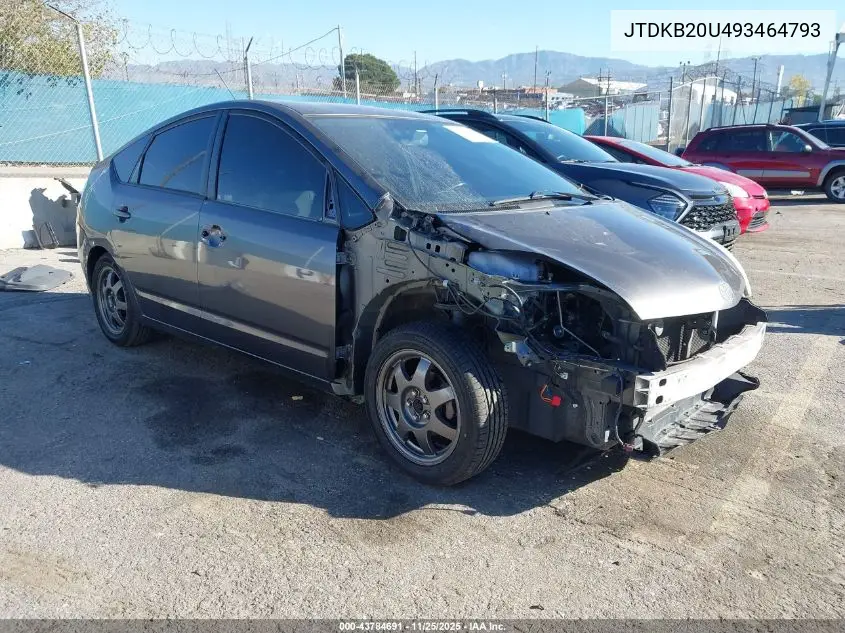 JTDKB20U493464793 2009 Toyota Prius Touring