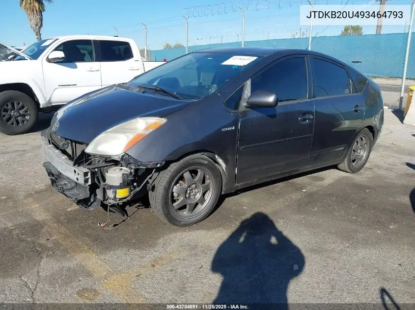 JTDKB20U493464793 2009 Toyota Prius Touring
