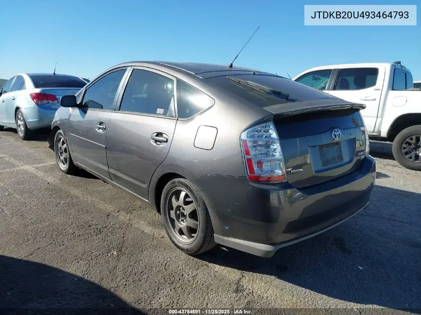 JTDKB20U493464793 2009 Toyota Prius Touring