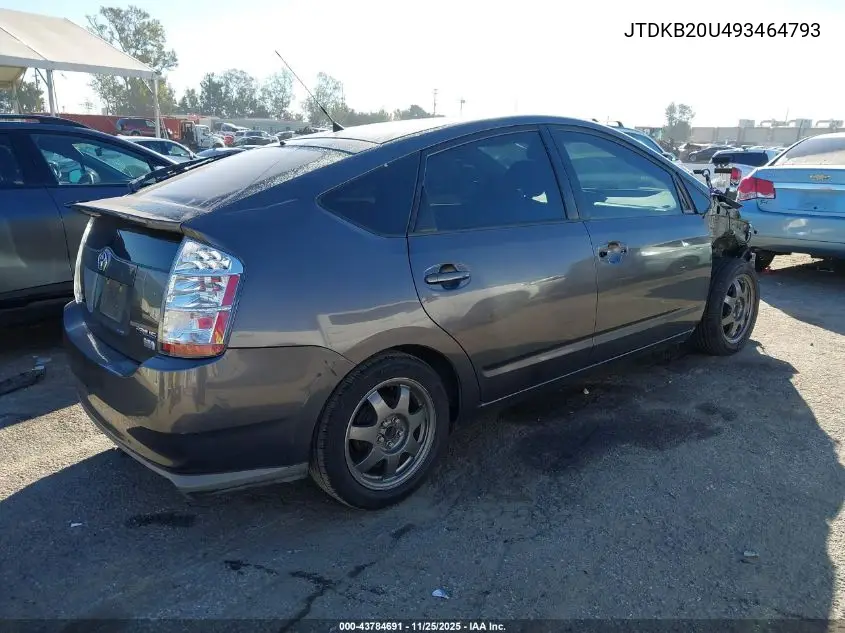 JTDKB20U493464793 2009 Toyota Prius Touring