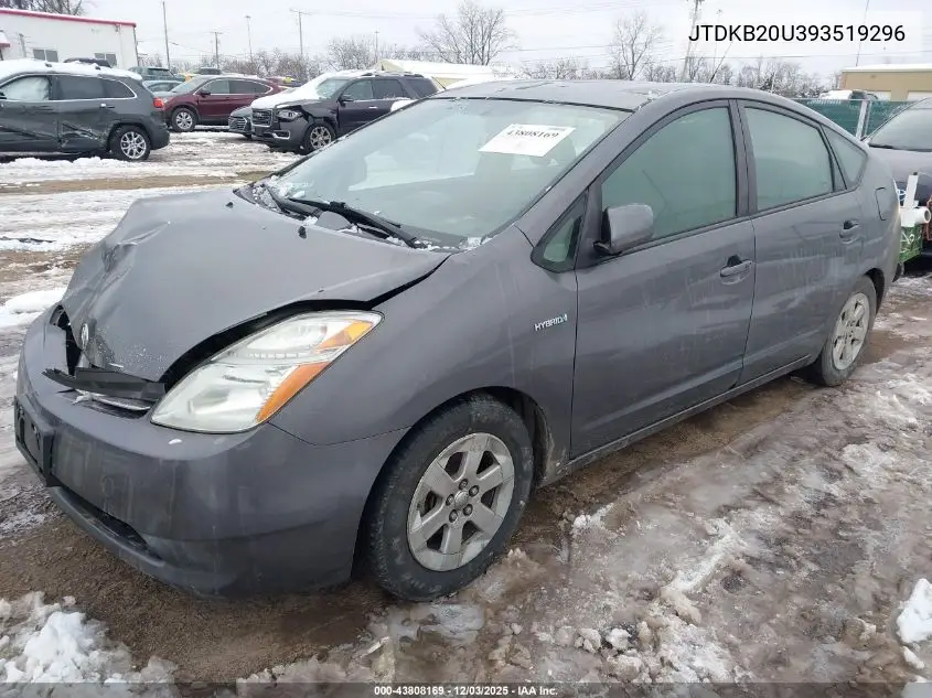 JTDKB20U393519296 2009 Toyota Prius