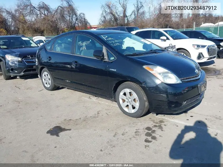 JTDKB20U293487912 2009 Toyota Prius