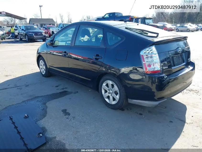 JTDKB20U293487912 2009 Toyota Prius