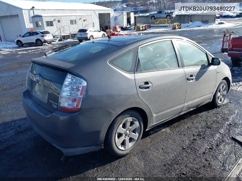 JTDKB20U793480227 2009 Toyota Prius Standard