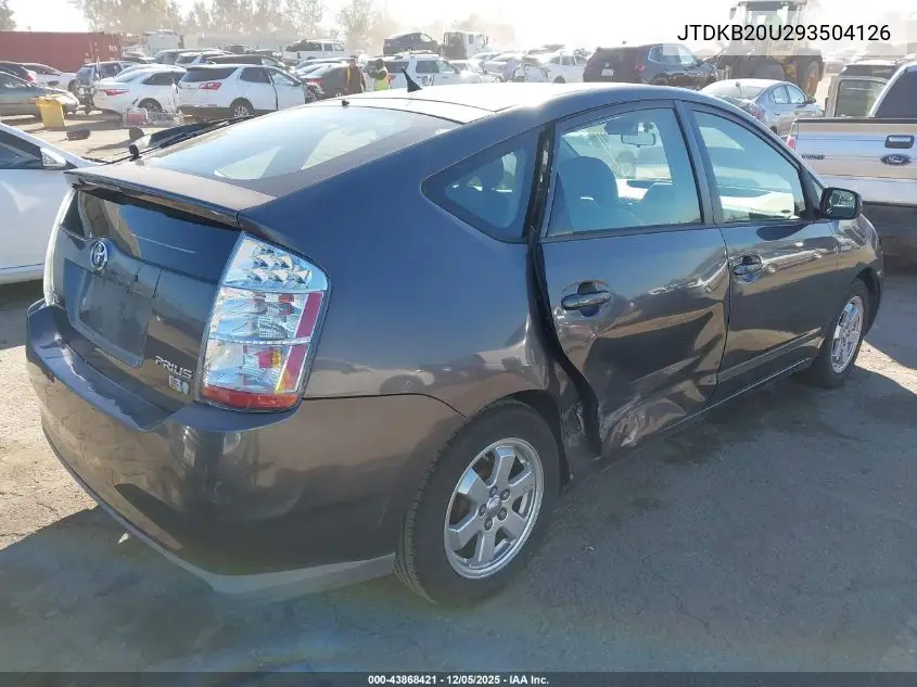 JTDKB20U293504126 2009 Toyota Prius