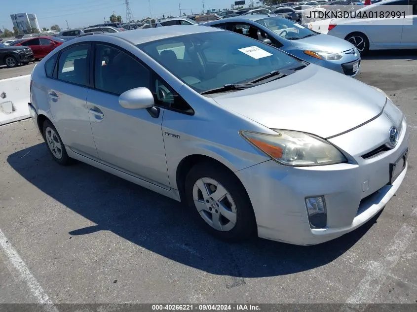 2010 Toyota Prius Ii VIN: JTDKN3DU4A0182991 Lot: 40266221