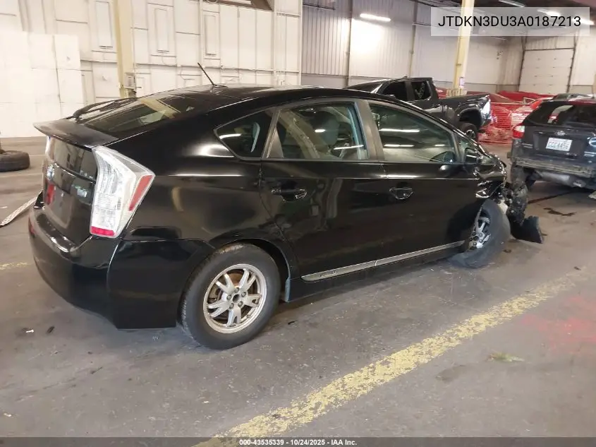 JTDKN3DU3A0187213 2010 Toyota Prius Iii