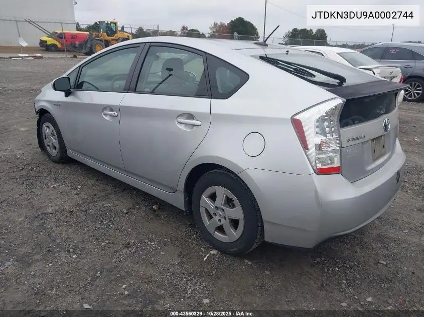 JTDKN3DU9A0002744 2010 Toyota Prius Ii