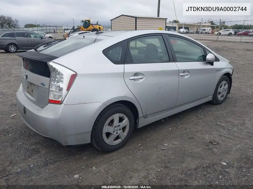 JTDKN3DU9A0002744 2010 Toyota Prius Ii