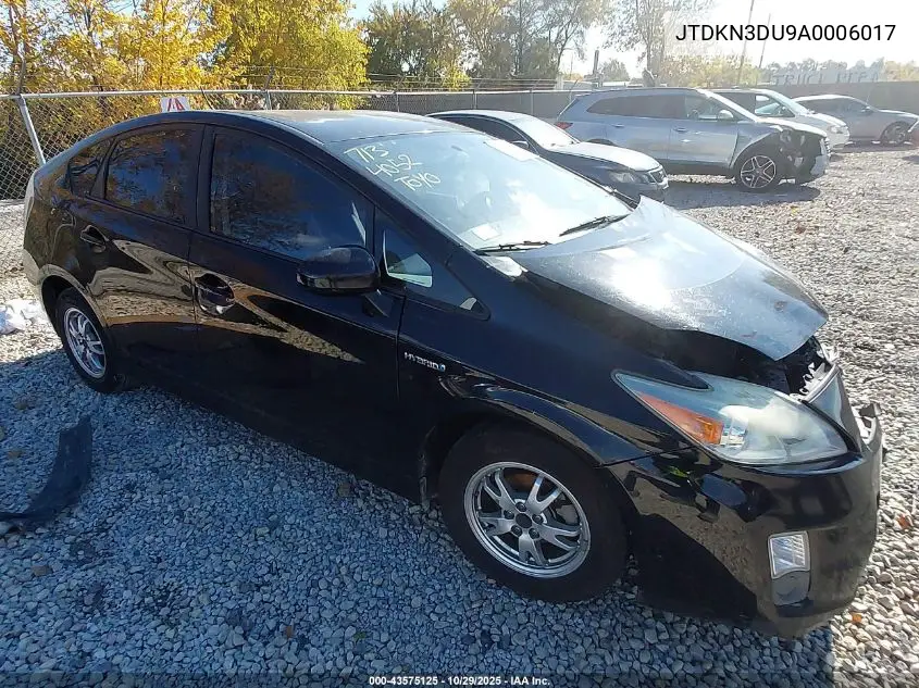 JTDKN3DU9A0006017 2010 Toyota Prius Ii
