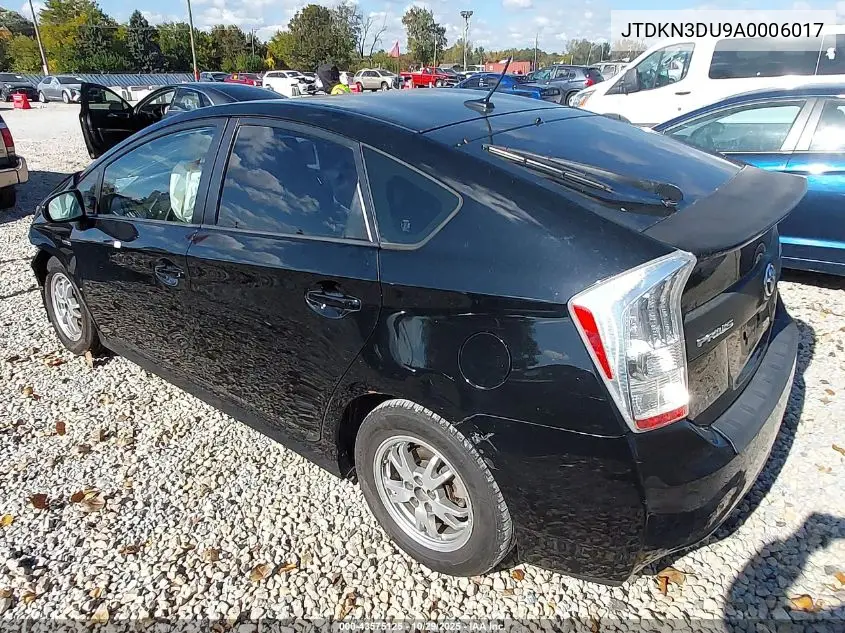 JTDKN3DU9A0006017 2010 Toyota Prius Ii