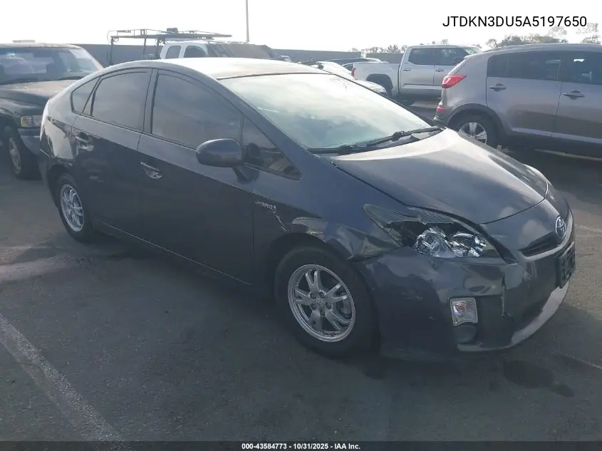 JTDKN3DU5A5197650 2010 Toyota Prius Iv
