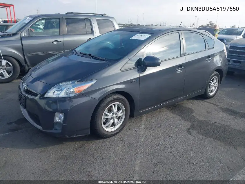 JTDKN3DU5A5197650 2010 Toyota Prius Iv