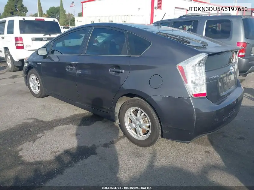 JTDKN3DU5A5197650 2010 Toyota Prius Iv