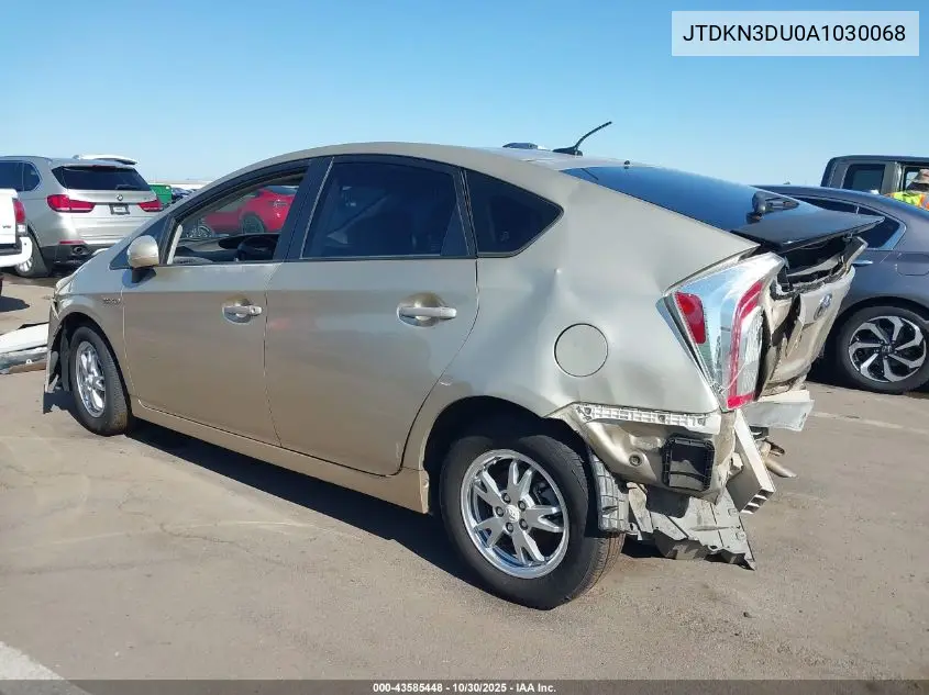 JTDKN3DU0A1030068 2010 Toyota Prius Ii