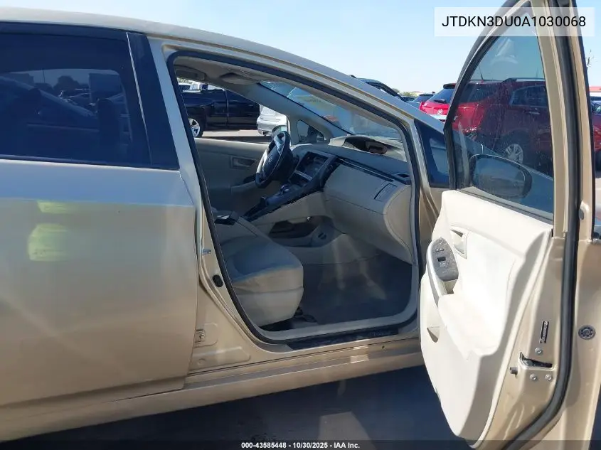 JTDKN3DU0A1030068 2010 Toyota Prius Ii